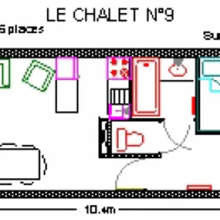 Le - Piscine 9 - Pour 6 Personnes Mae-8844
